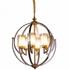 Подвесная люстра AM-Group AM372 AM372 SP6 GAB+SN