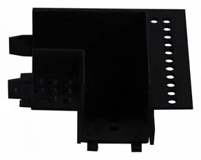 Соединитель угловой L-образный для треков встраиваемых Reluce  RL 06202 corner connector BK