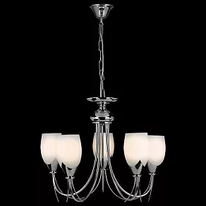 Подвесная люстра Eurosvet 60017 60017/5 хром