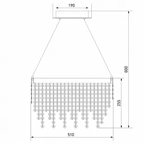 Подвесной светильник Eurosvet Royal 90050/1 хром