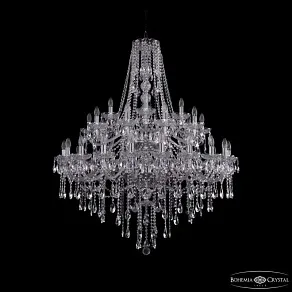 Подвесная люстра Bohemia Ivele Crystal 1415 1415/20+10+5/400/2d Ni