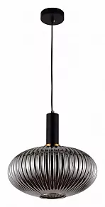 Подвесной светильник LUMINA DECO Flori LDP 1216-1 GY+BK