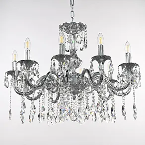 Подвесная люстра Bohemia Ivele Crystal AL7901 AL79101/10/250 A Ni