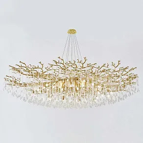 Подвесная люстра Arte Milano Веточка 230110.2000.47.E14.I2 GD