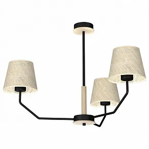 Люстра на штанге Imex MD.8375 MD.8375-3-P-BK