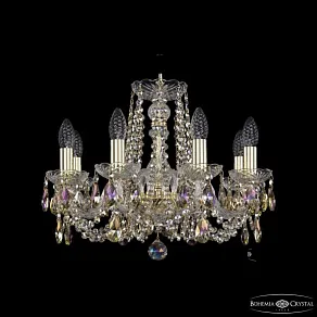 Подвесная люстра Bohemia Ivele Crystal 1402 1402/8/160 G R801