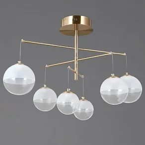 Люстра на штанге ILLUMICO IL4381 IL4381-30WSQ-25HB ELITE