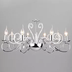 Подвесная люстра Eurosvet Silva 60090/8 хром