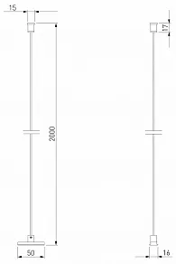 Подвес для трека Elektrostandard Line Magnetic a069704
