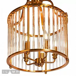 Подвесной светильник iLamp Qeens P2437-5 Bronze