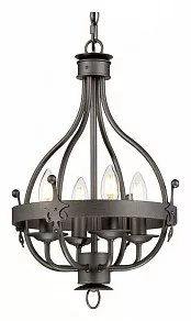 Подвесная люстра Gilded Nola Windsor Graphite WINDSOR4-GR