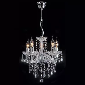 Подвесная люстра Eurosvet 10200 10200/5 хром