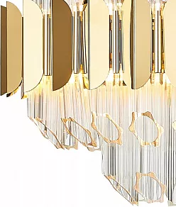 Подвесная люстра Natali Kovaltseva Rivera RIVERA 81443/6C GOLD