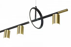 Люстра на штанге AM-Group  AM438 POLISHED GOLD