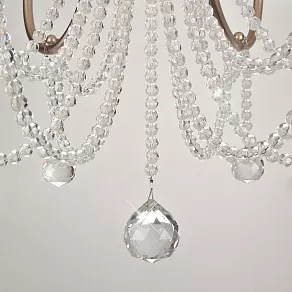 Подвесная люстра Eurosvet Serenata 10088/6 перламутровое золото Strotskis