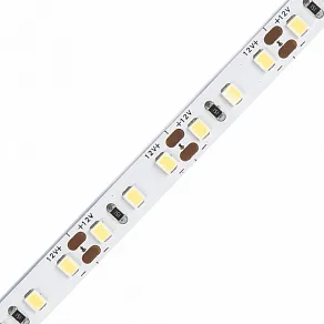 Лента светодиодная Volpe ULS-Q330 ULS-Q330 2835-120LED/m-8mm-IP20-DC12V-9,6W/m-5M-6500K катушка в герметичной упаковке