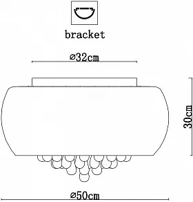 Накладной светильник Arte Lamp Halo A7054PL-11CC