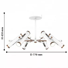 Люстра на штанге Favourite Duplex 2325-12U