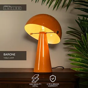 Настольная лампа декоративная Lucide BARONE 65502/33/53
