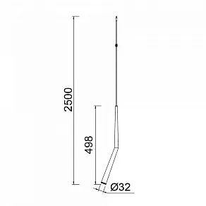 Подвесной светильник Mantra Boomerang 9245