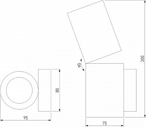 Бра Elektrostandard Deep a062926