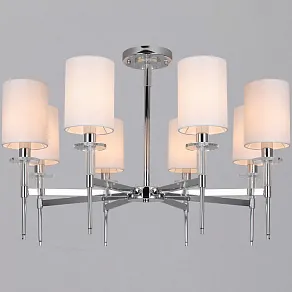 Люстра на штанге ILLUMICO  IL1382-8CPA-29 CR Romei