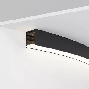 Профиль накладной Maytoni Led strip ALM-3535R-B-D-45°-1.5M