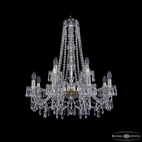 Подвесная люстра Bohemia Ivele Crystal 1403 1403/8+4/240/h-76 G