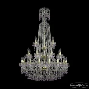 Подвесная люстра Bohemia Ivele Crystal 1410 1410/16+8+4/300/XL-130/3d G V7010