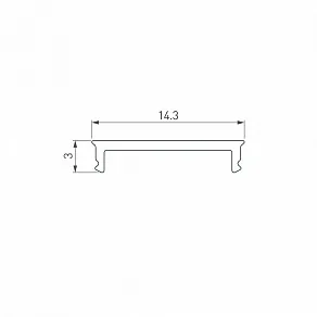 Рассеиватель Arlight SLIM15 056893
