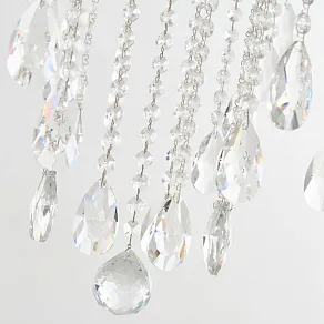 Подвесная люстра Bohemia Ivele Crystal AL7801 AL78101/6/175 B Ni