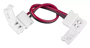 Соединитель лент гибкий Elektrostandard Аксессуары для светодиодных лент 12/24V Коннектор для одноцветной светодиодной ленты 3528 гибкий двусторонний