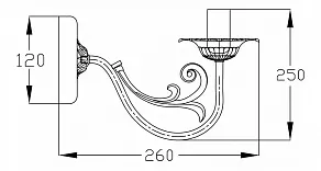 Бра Maytoni Aliana ARM816-01-R