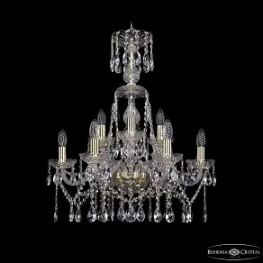 Подвесная люстра Bohemia Ivele Crystal 1413 1413/6+3/200/XL-66 G