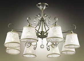Люстра на штанге Odeon Light Poloma 2918/8C
