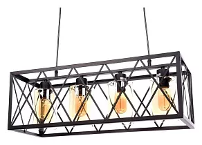 Подвесной светильник LUMINA DECO Nortis LDP 11535-4 BK
