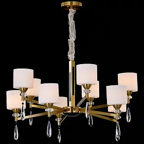 Подвесная люстра ILLUMICO IL5182 IL5182-10PLS-29 BRASS KELTIC