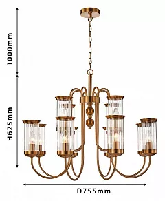 Подвесная люстра Favourite Energy 2926-12P