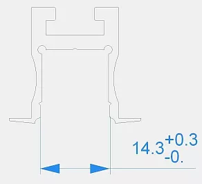 Профиль накладной Deko-Light ET-04-12 975230