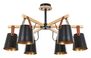 Люстра на штанге Arte Lamp Thomas A7032PL-6BK