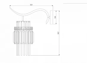 Бра Eurosvet Sevilia 10119/1