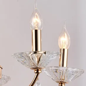 Подвесная люстра ILLUMICO  IL1242-5PPA-29 GD