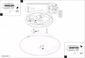Накладной светильник Eglo ПРОМО Ella 83404