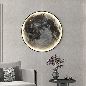 Накладной светильник Imperiumloft COSMOS Мун D90 cosmos-moon01