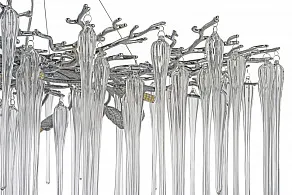 Подвесная люстра Dio D’Arte Tavenna Nickel Tavenna H 1.5.100.101 N