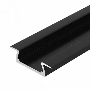 Профиль встраиваемый Arlight MIC-F-2000 ANOD Black 015039