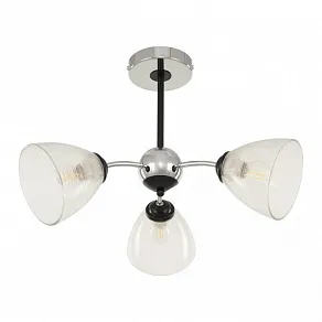 Люстра на штанге Arte Milano Napoli-329007 329007/3 CR.BK
