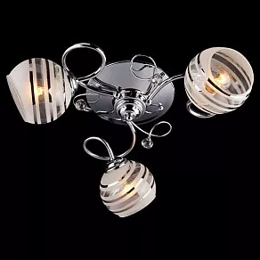 Потолочная люстра Eurosvet 9134 9134/3 хром/белый