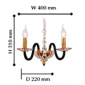Бра Favourite Crocus 2023-2W