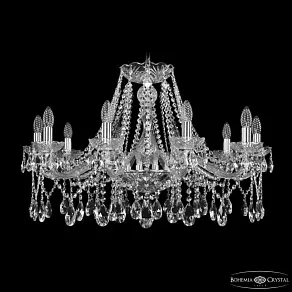 Подвесная люстра Bohemia Ivele Crystal 1413 1413/10/300 Ni